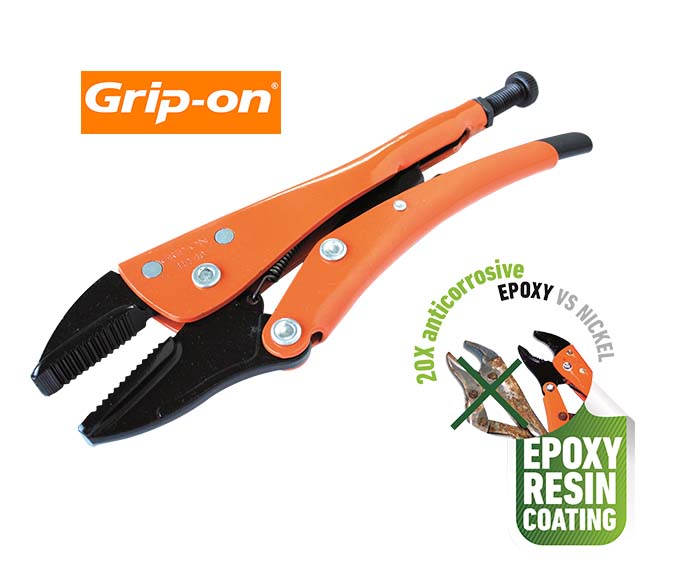 Grip-On 10" Straight Jaw Locking Pliers 112-10