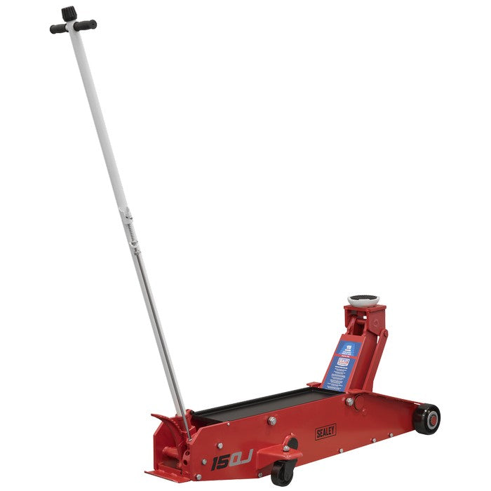 Sealey Premier Long Reach Trolley Jack 15 Tonne