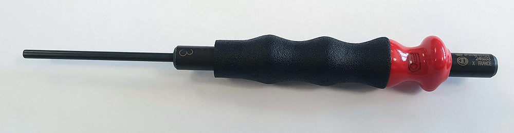 Facom Tools 3mm Drift Punch With Anti-Roll Comfort Grip - 249.G3**