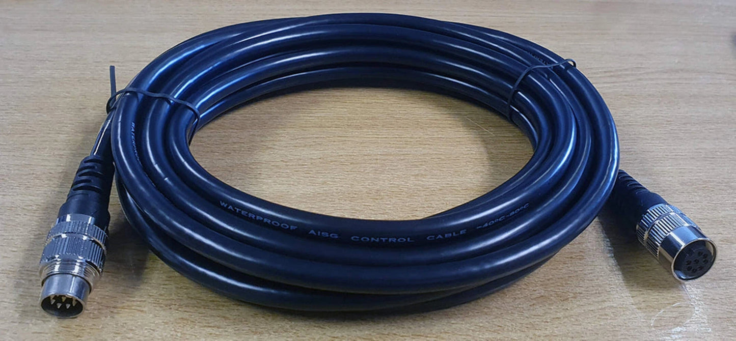 Ret (Aisg) Lead 8 Pin Male To Female Moulded Control Cable 3M
