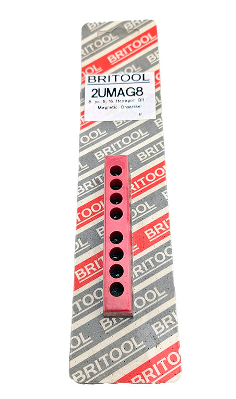Britool Tools 8pc Magnetic 5/16" Bit Organiser