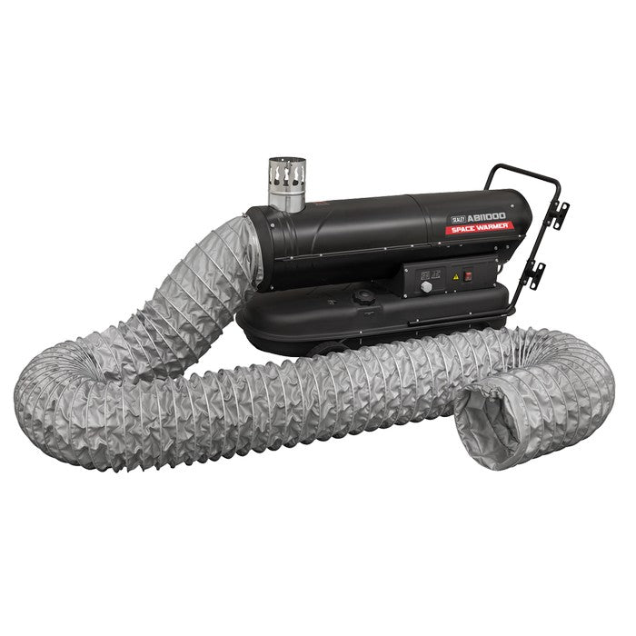 102kBtu/hr Space Warmer® Kerosene/Diesel Heater & 5m Ducting
