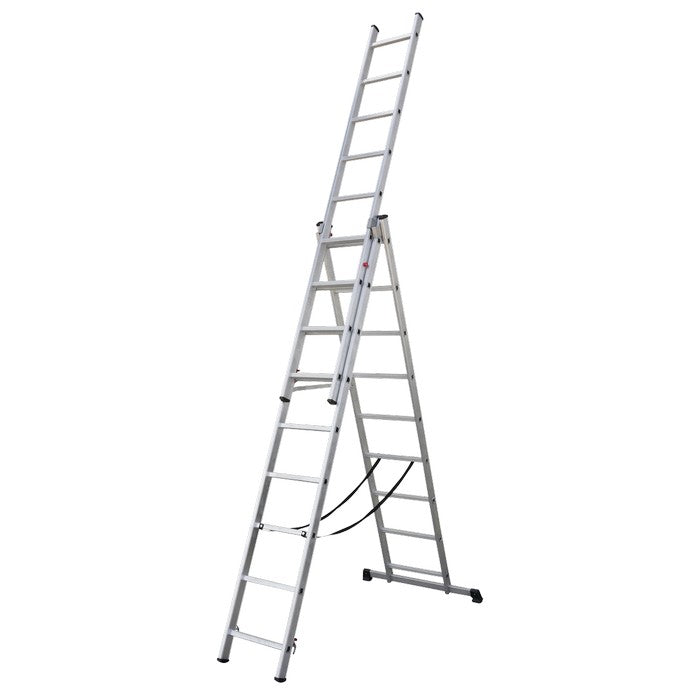 Aluminium Extension Combination Ladder 3x9 EN 131
