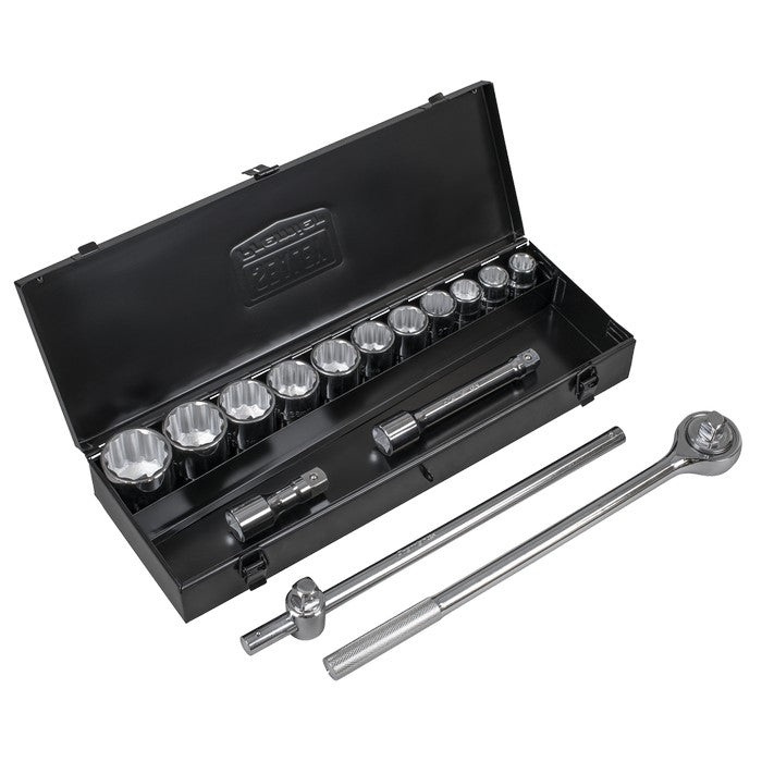 Socket Set 15pc 3/4"Sq Drive 12-Point WallDrive®