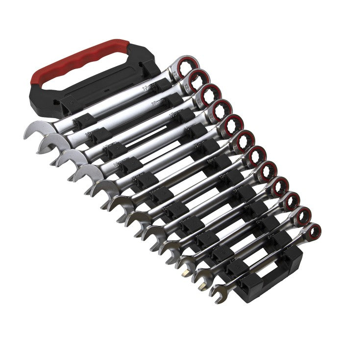 Combination Ratchet Spanner Set 12pc Metric Premier Platinum