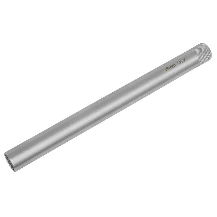Spark Plug Socket 16mm 3/8"Sq Drive 12-Point 250mm