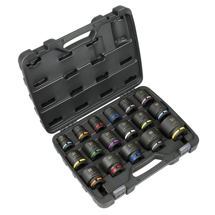 Sealey Premier Impact Socket Set 3/4"Sq Drive 17pc
