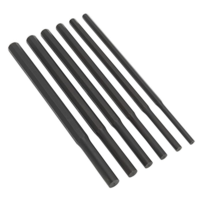 Parallel Pin Punch Set 6pc Heavy-Duty Metric