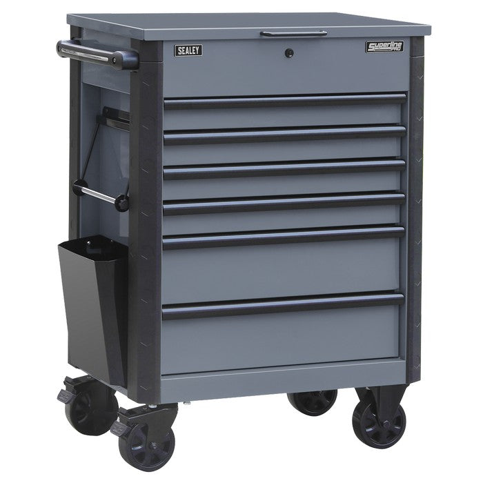 Tool Trolley 6 Drawer - Grey