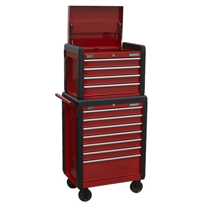 7 Drawer Rollcab & 4 Drawer Topchest Combination