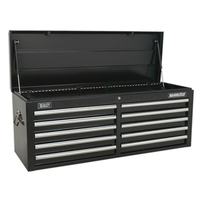 Superline PRO® Topchest 10 Drawer - Black