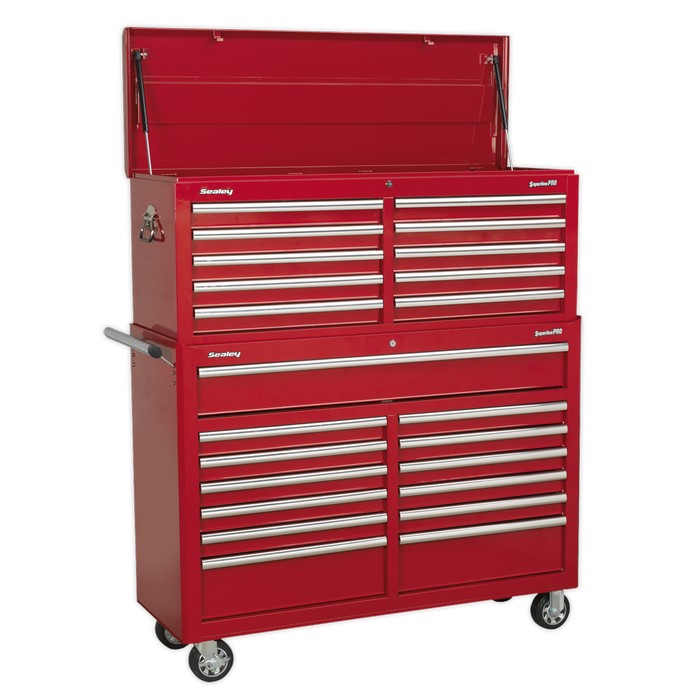 Sealey Superline PRO® Tool Chest Combination 23 Drawer - Red