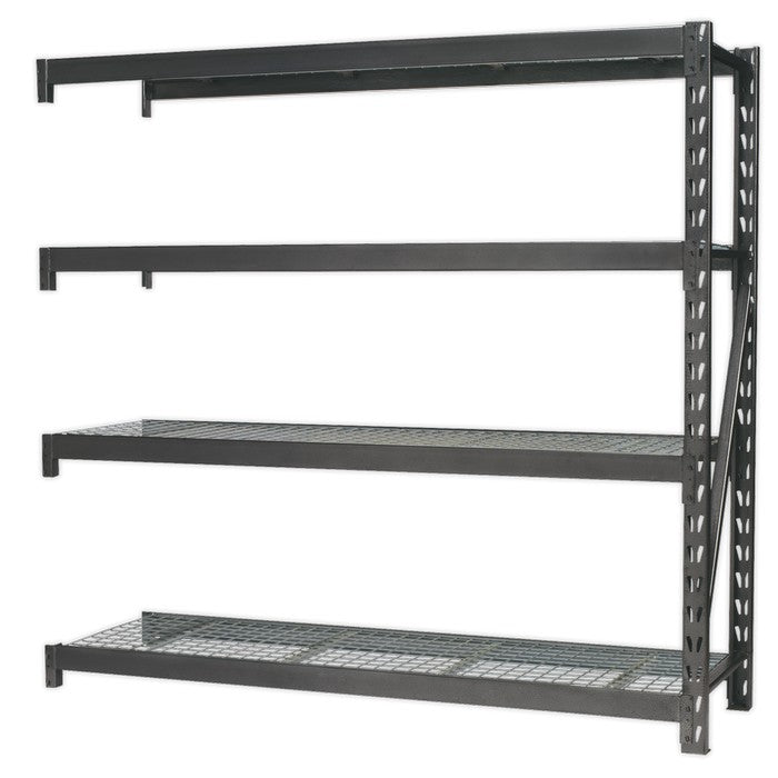 HD Racking Extension 4 Mesh Shelves 640kg Capacity/Level