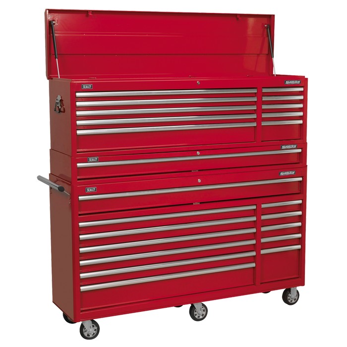 Topchest, Mid-Box & Rollcab Combination 23 Drawer with Ball