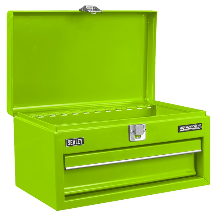 Mini Toolbox with Drawer - Green