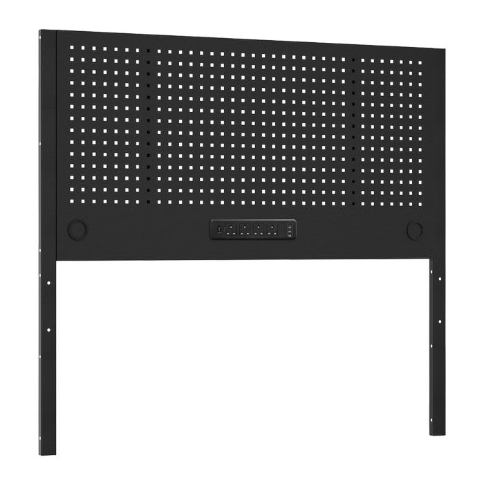 Modular Pegboard Back Panel with Power Bar 1500mm