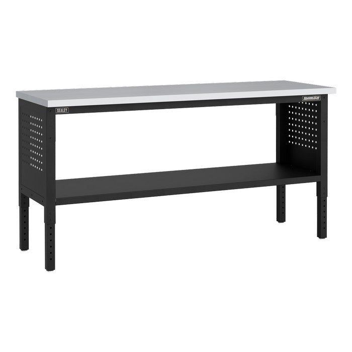 Modular Workbench with Stainless Steel Worktop 1830mm