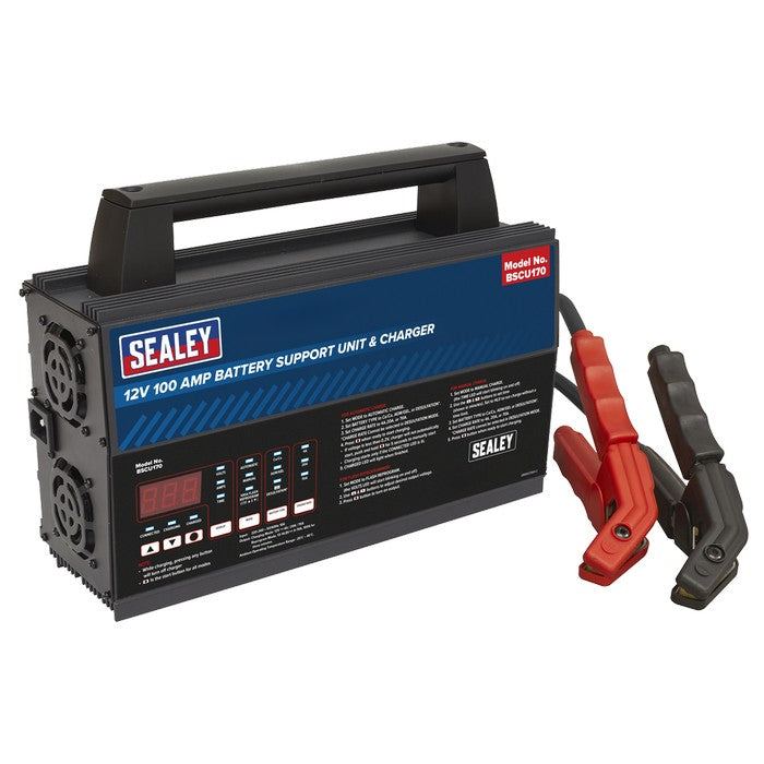 Battery Support Unit & Charger - 12V 100A