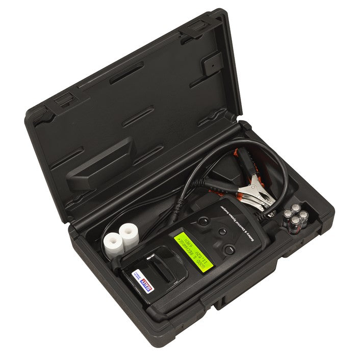 Digital Battery & Alternator Tester with Printer