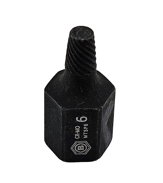 Britool Hallmark 6mm spiral extractor sockets for damaged and seized studs