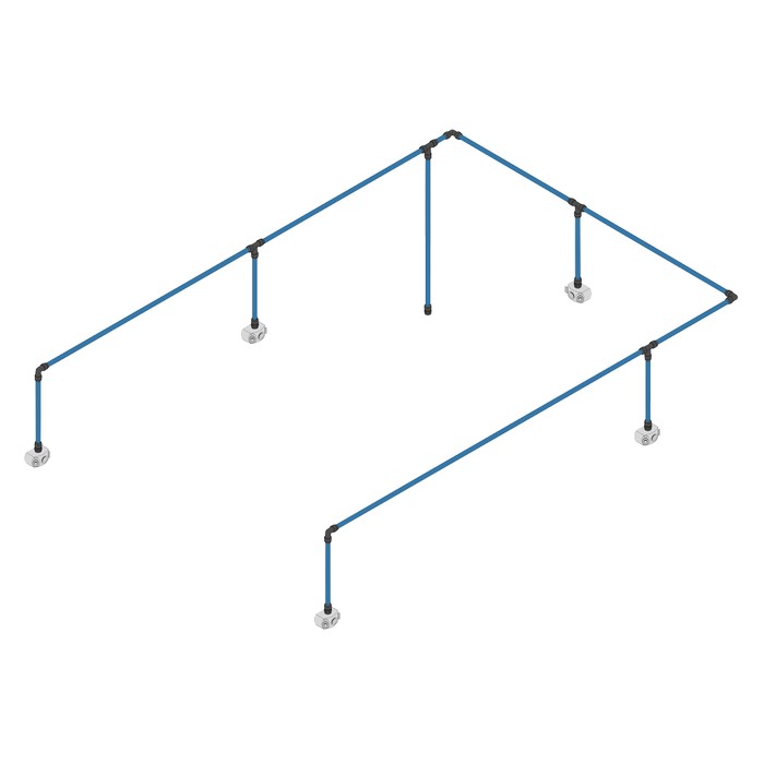 John Guest® 36m 5-Drop Air Supply System Kit