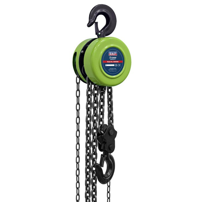 Sealey 3m Chain Block 3 Tonne