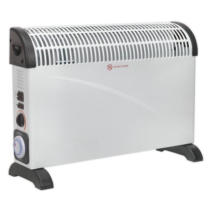 Convector Heater 2000W/230V Turbo, Timer & Thermostat