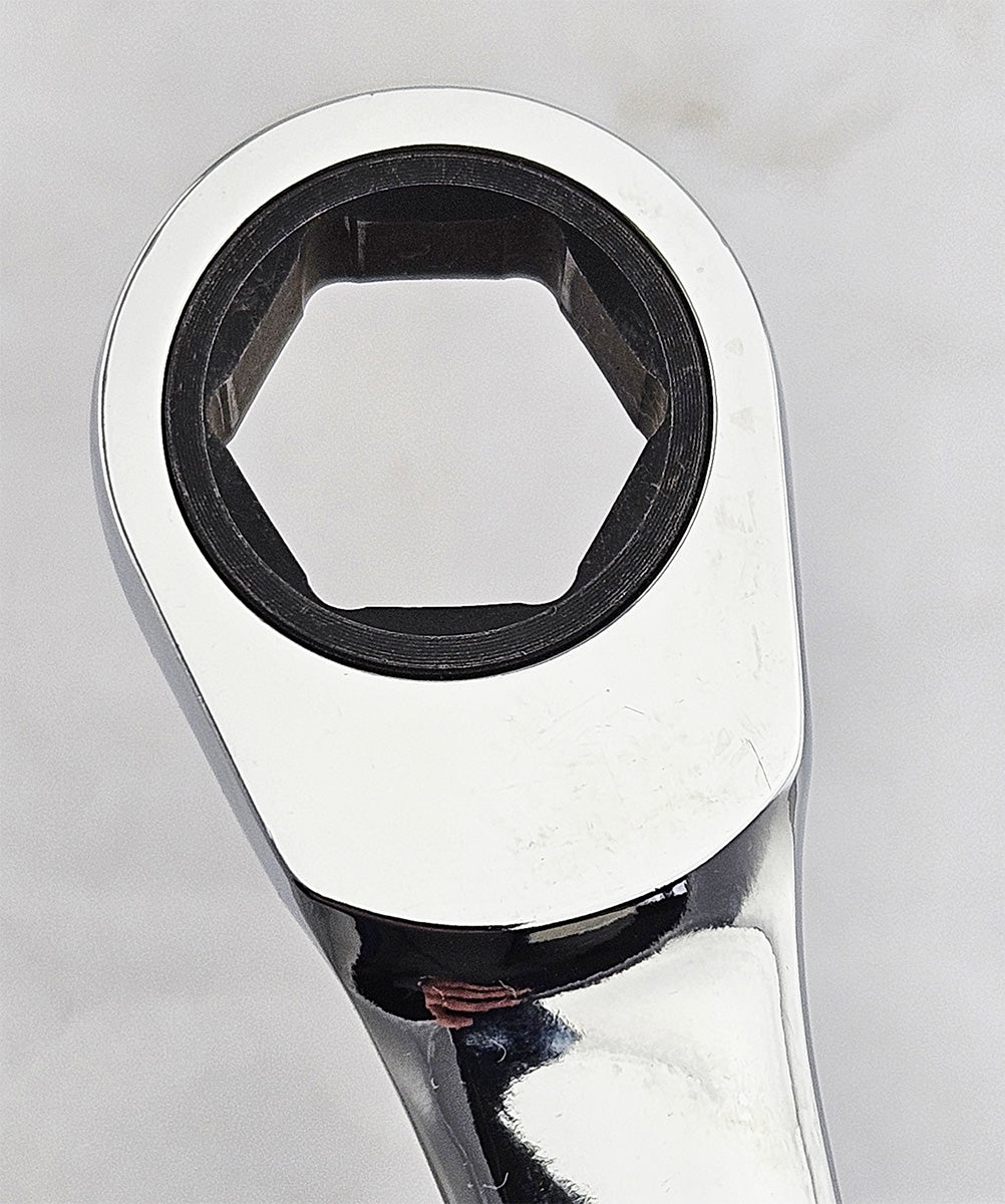 Britool Hallmark Ratcheting Combination Spanner Series with Hexagon Ring