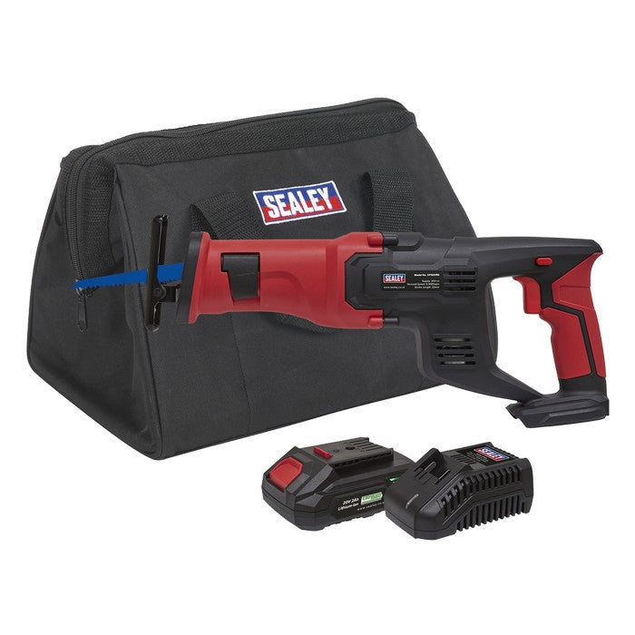 Sealey SV20 Series Cordless Reciprocating Saw Kit 20V 2Ah