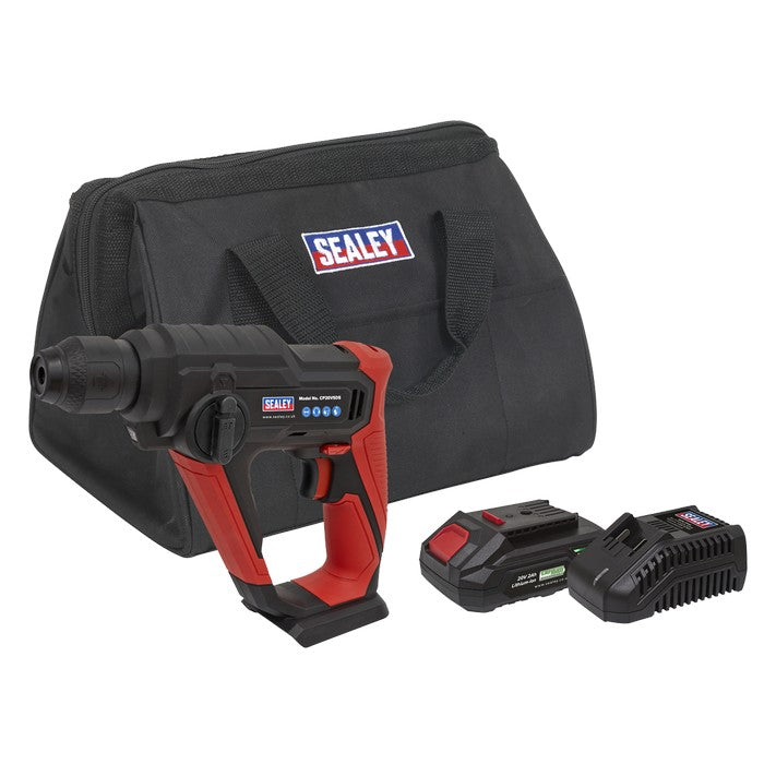 SV20 Series SDS Plus Cordless Rotary Hammer Drill Kit 20V 2Ah