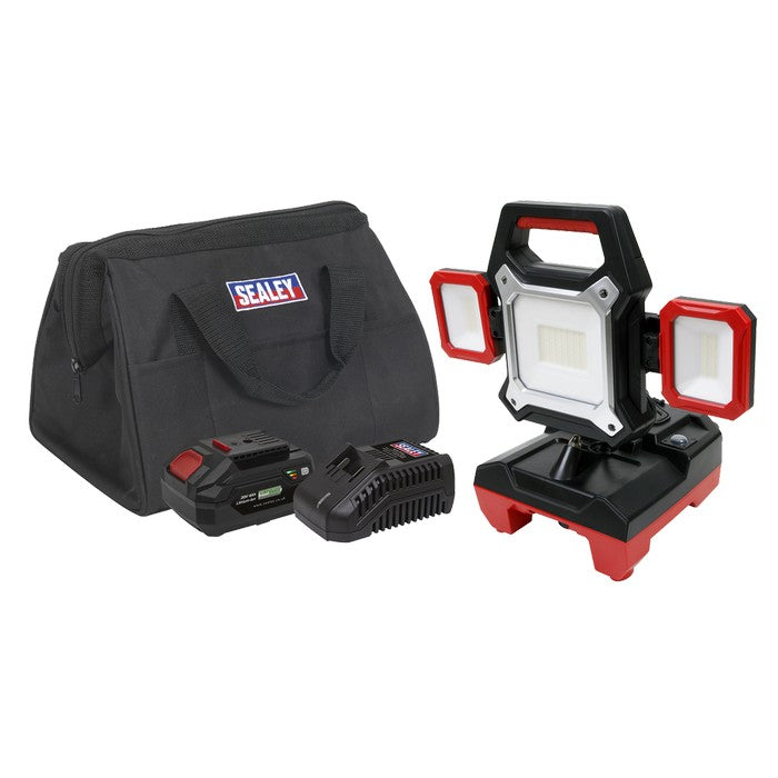 20V Cordless 45W SMD LED Worklight Kit 4Ah SV20 Series