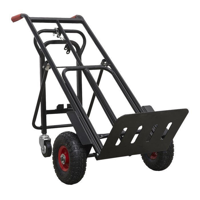 Premier Heavy-Duty 3-in-1 Sack Truck with PU Tyres 300kg Capacity