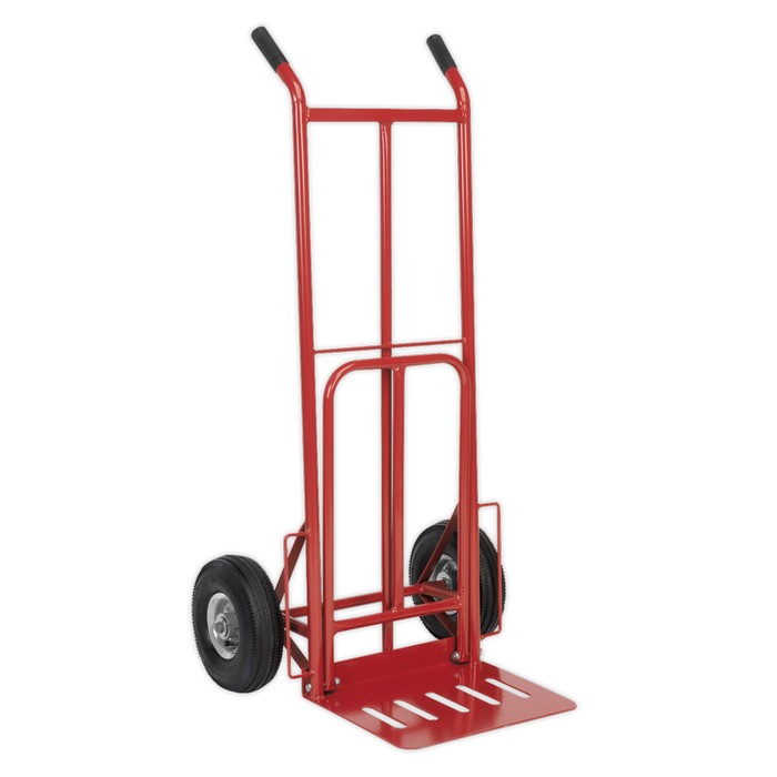 Sack Truck with Pneumatic Tyres Folding 250kg