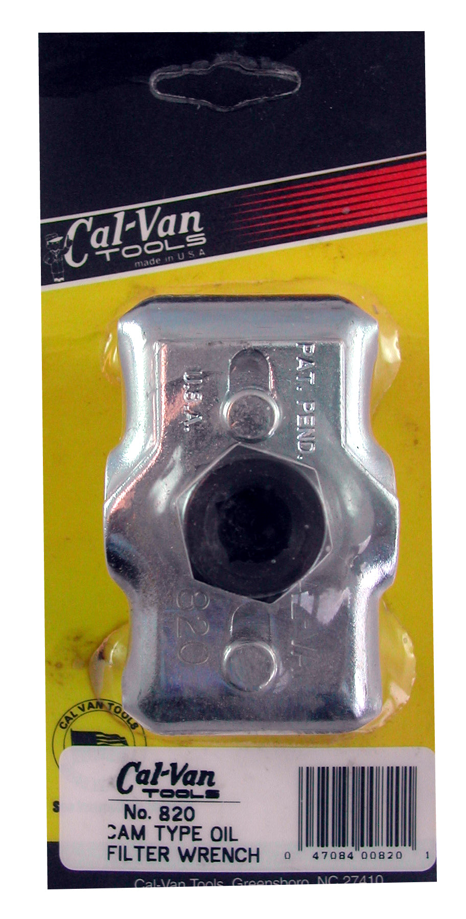 Calvan Tools Cam Type Oil Filter Wrench 71 - 75mm Cv820