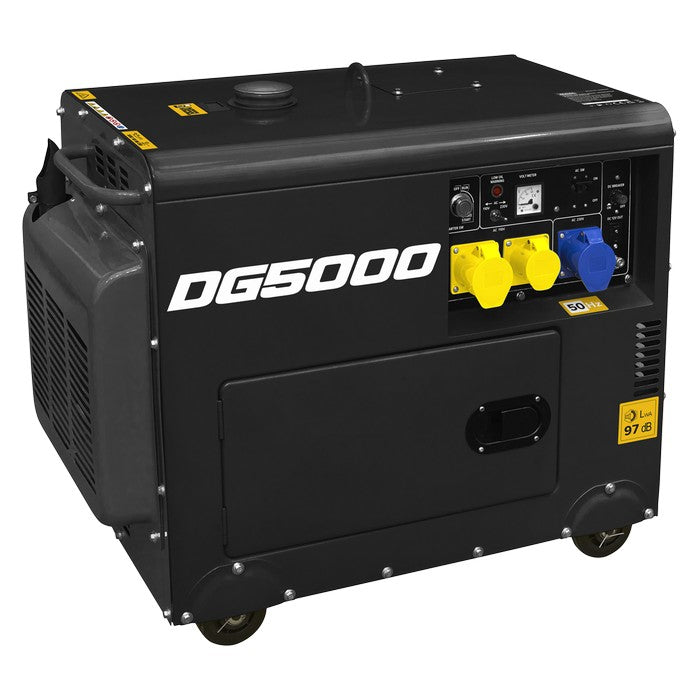 5000W Generator 4-Stroke Engine 110/230V