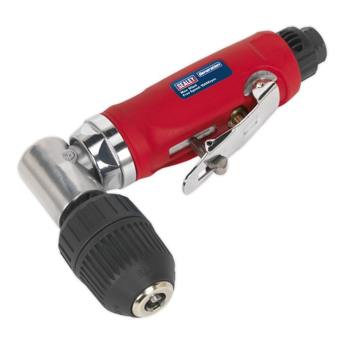 Air Angle Drill with Ø10mm Keyless Chuck