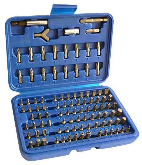 100pc Screwdriver Bit Set + 50pc Extra Long Bit Set Britool Hallmark