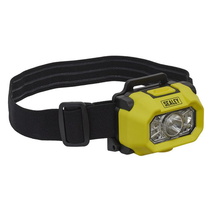 Intrinsically Safe Head Torch 1.8W SMD LED ATEX/IECEx Approved