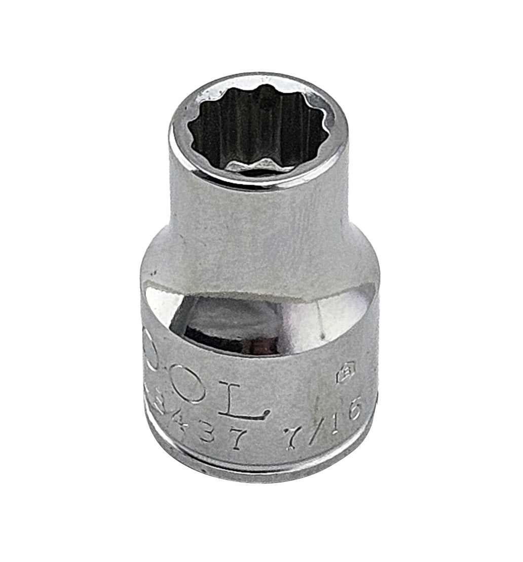 1/2"SD Bi-Hexagon AF Imperial Britool England made sockets 3/8" - 1-1/4"