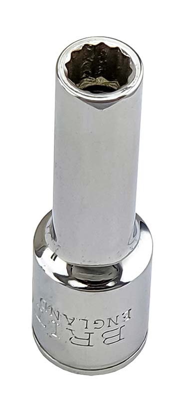 1/2"SD Deep Bi-Hexagon AF Imperial Britool England made sockets 3/8" - 1"