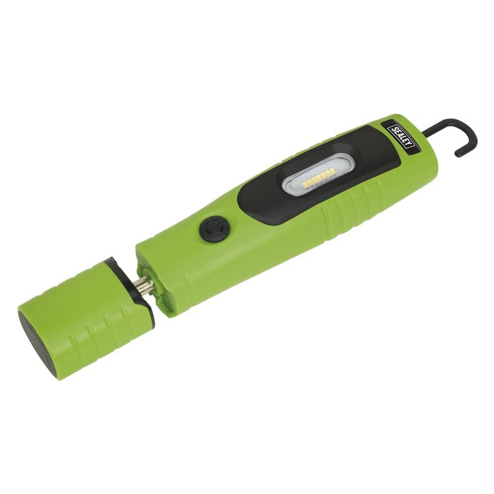 R/Charge 360° Insp Light 4W & 3W SMD LED Green Li-ion