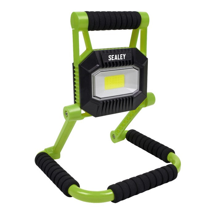 R/Charge Portable Fold Flat Floodlight 10W COB LED Li-ion