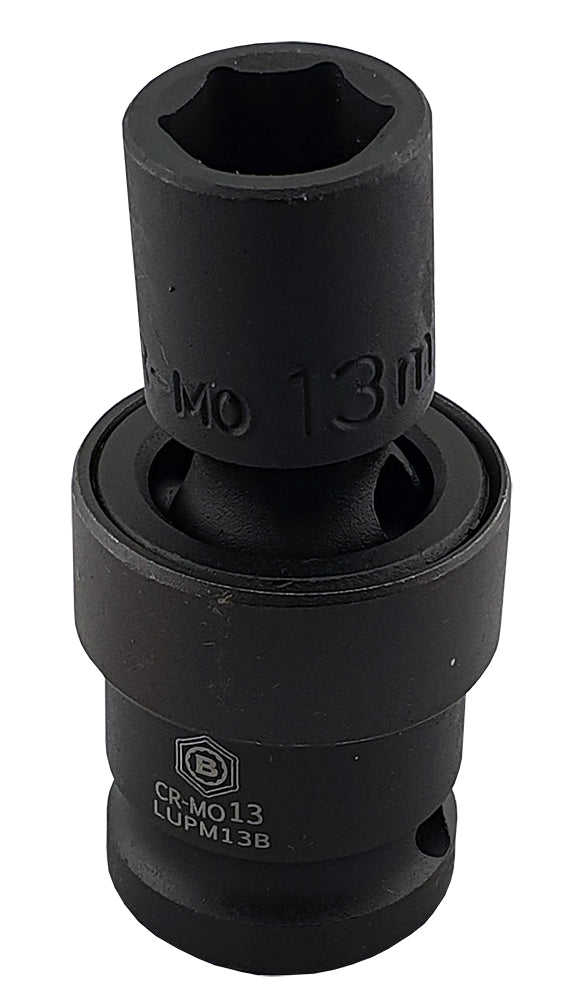 1/2" Drive Flexi / UJ Impact Socket Set 10-24mm Britool Hallmark