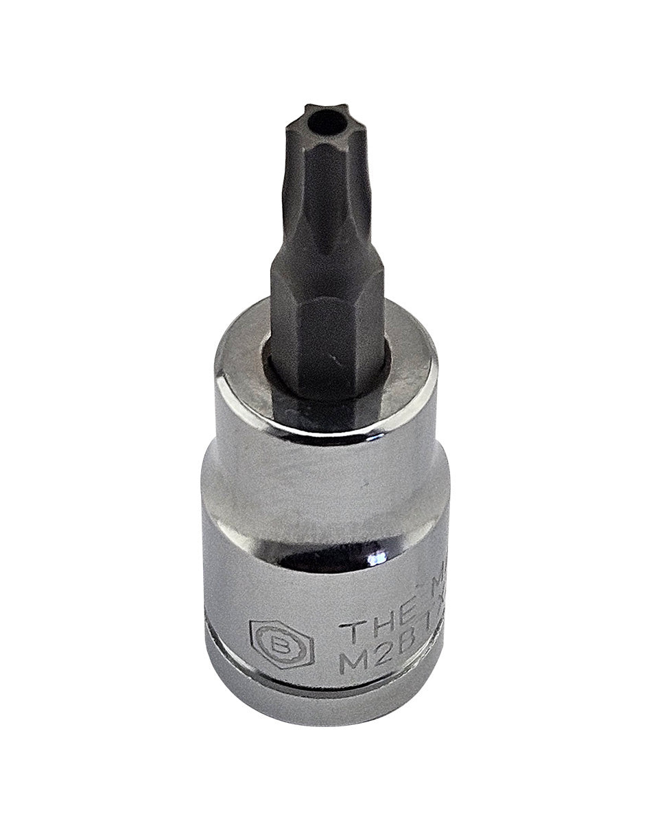 3/8"SD Britool Hallmark Tamperproof Torx Star Bit Socket (V2) T8 - T60