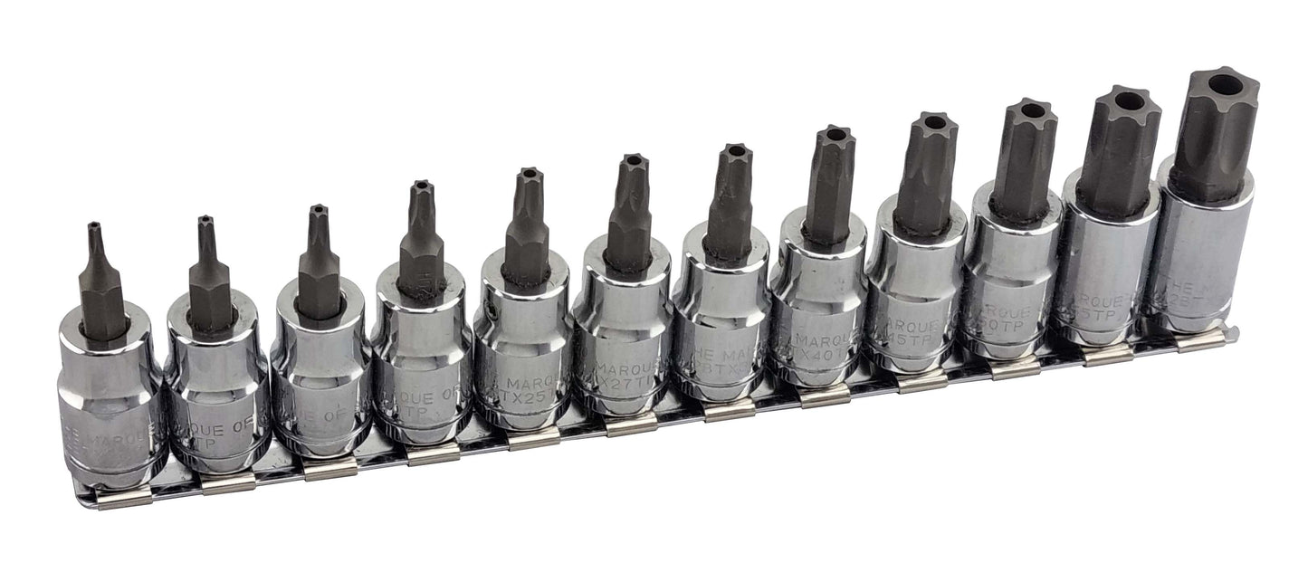 Britool Hallmark Torx / Star Screwdriver Set + Tamperproof TRX Bit Socket Set