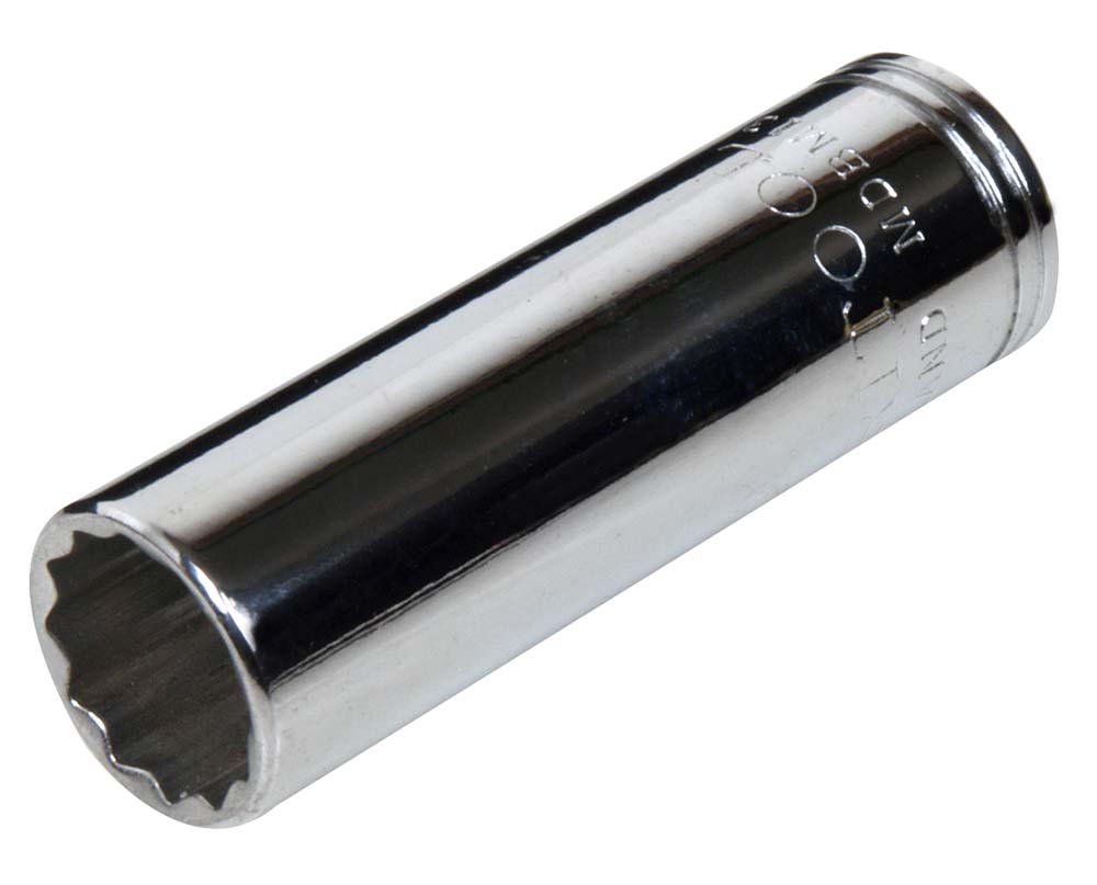 3/8"SD 12mm Deep Socket 12-Point, Made in England from Britool Hallmark - MDBM12A