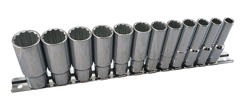 *Special Offer* 3/8" 12 Point Socket Sets Standard & Deep From Britool Hallmark