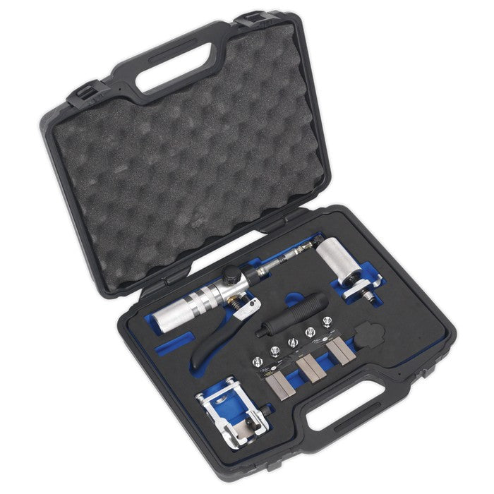 On-Vehicle Hydraulic Brake Pipe Flaring Tool