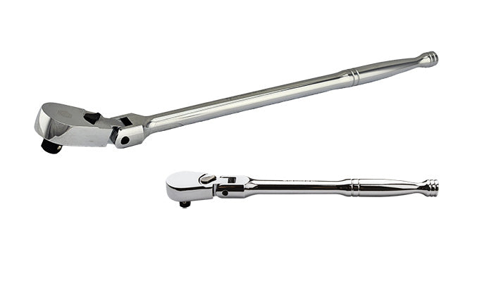 1/4" & 1/2" Drive Low Profile Ratchets With Flexi Head Britool Hallmark