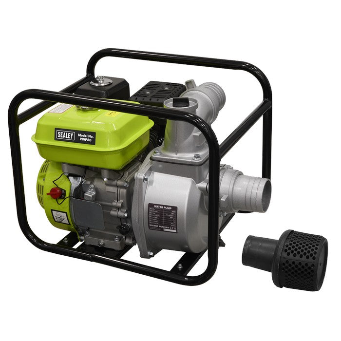 Petrol Powered Water Pump 80mm 7hp 4-Stroke Engine